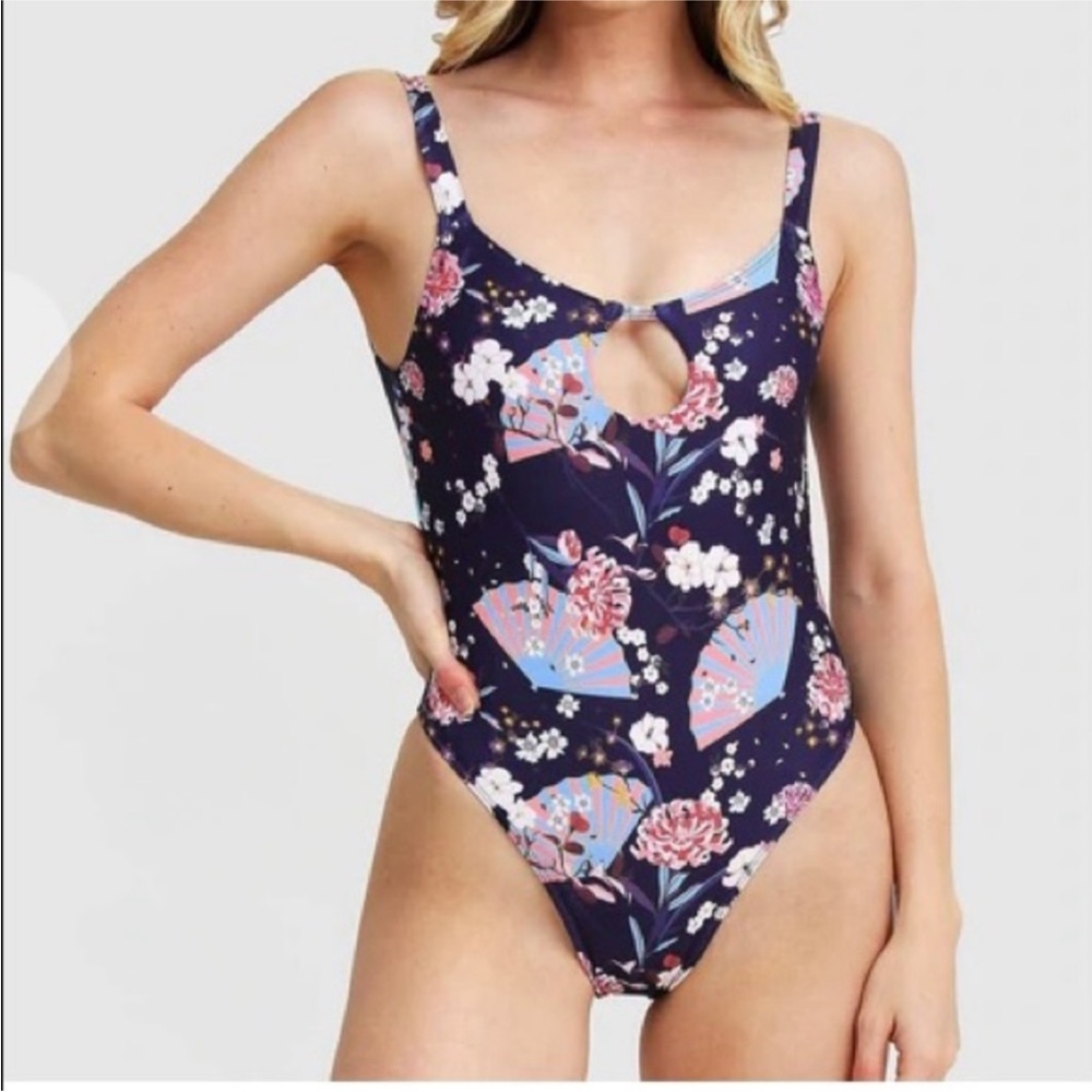 Mosmann Floral Navy One Piece